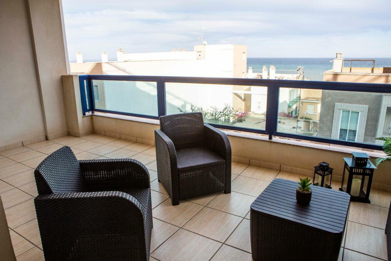 Apartment Las Sirenas, Wifi 100 Mb, Sea View โรเกตัสเดมาร์ ภายนอก รูปภาพ