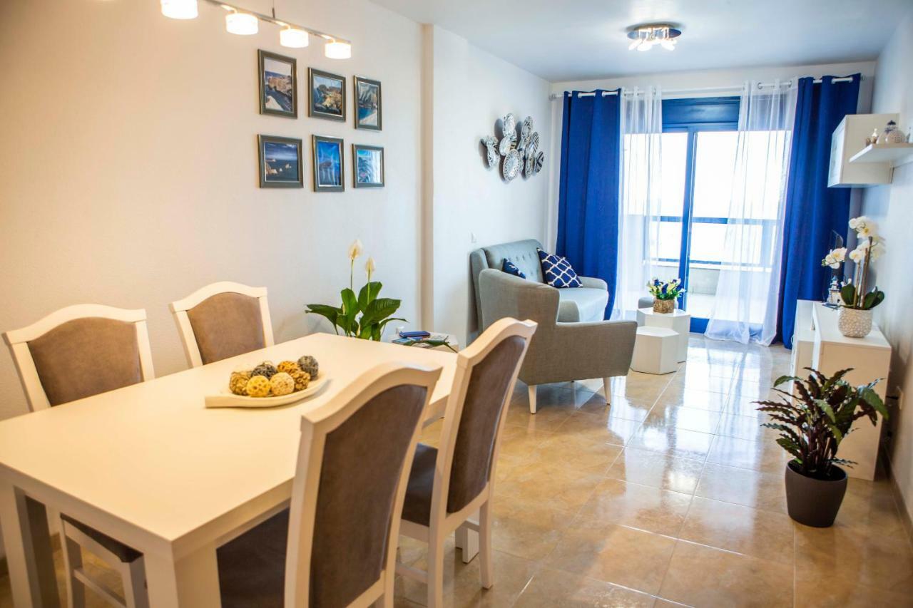 Apartment Las Sirenas, Wifi 100 Mb, Sea View โรเกตัสเดมาร์ ภายนอก รูปภาพ